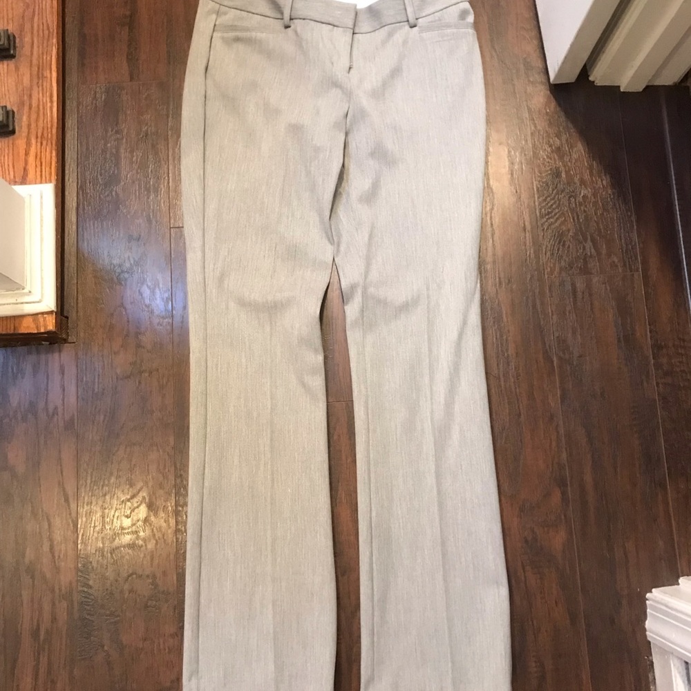 Express Colomnist Silver Grey Trouser NWOT
